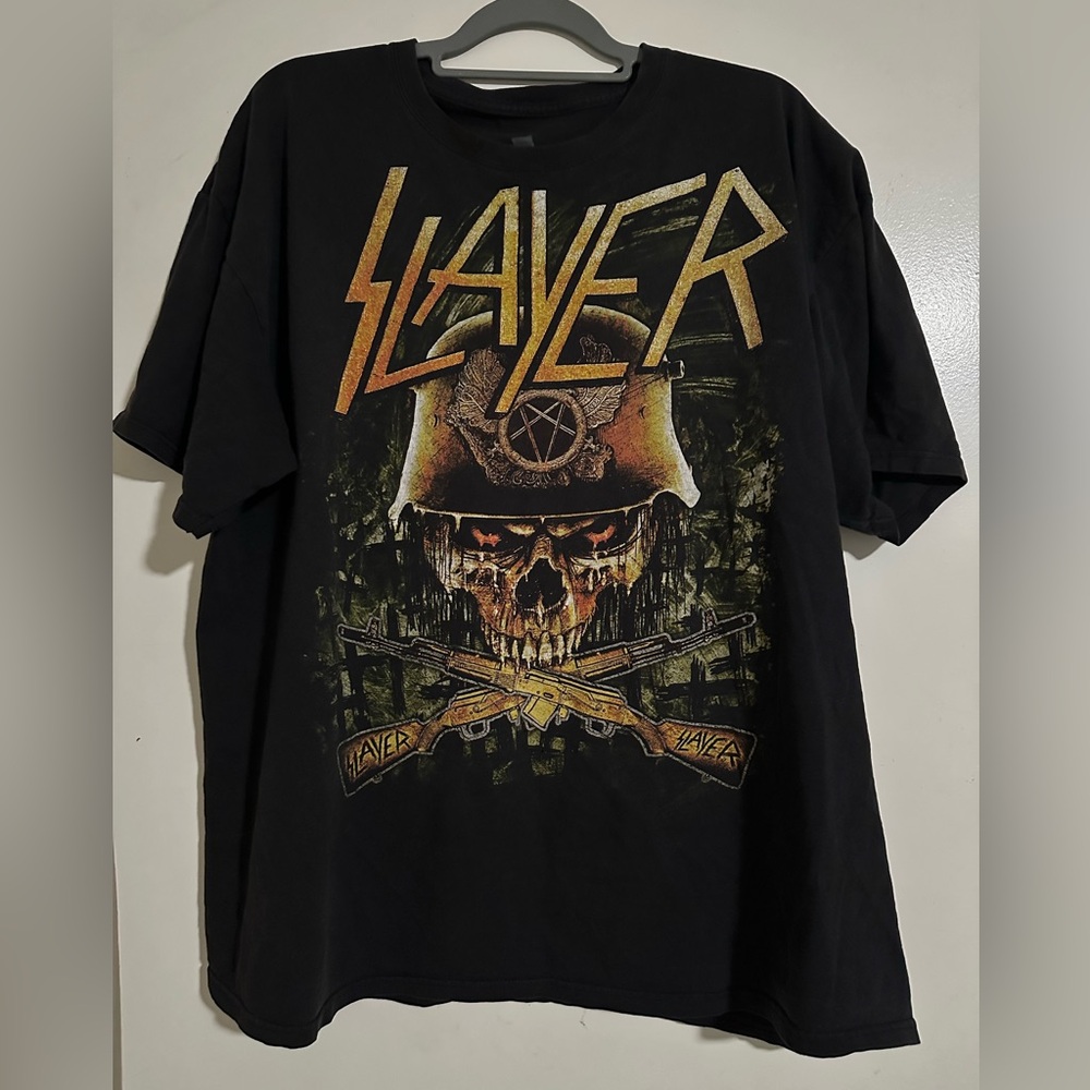 Hanes Black Slayer Graphic Tee